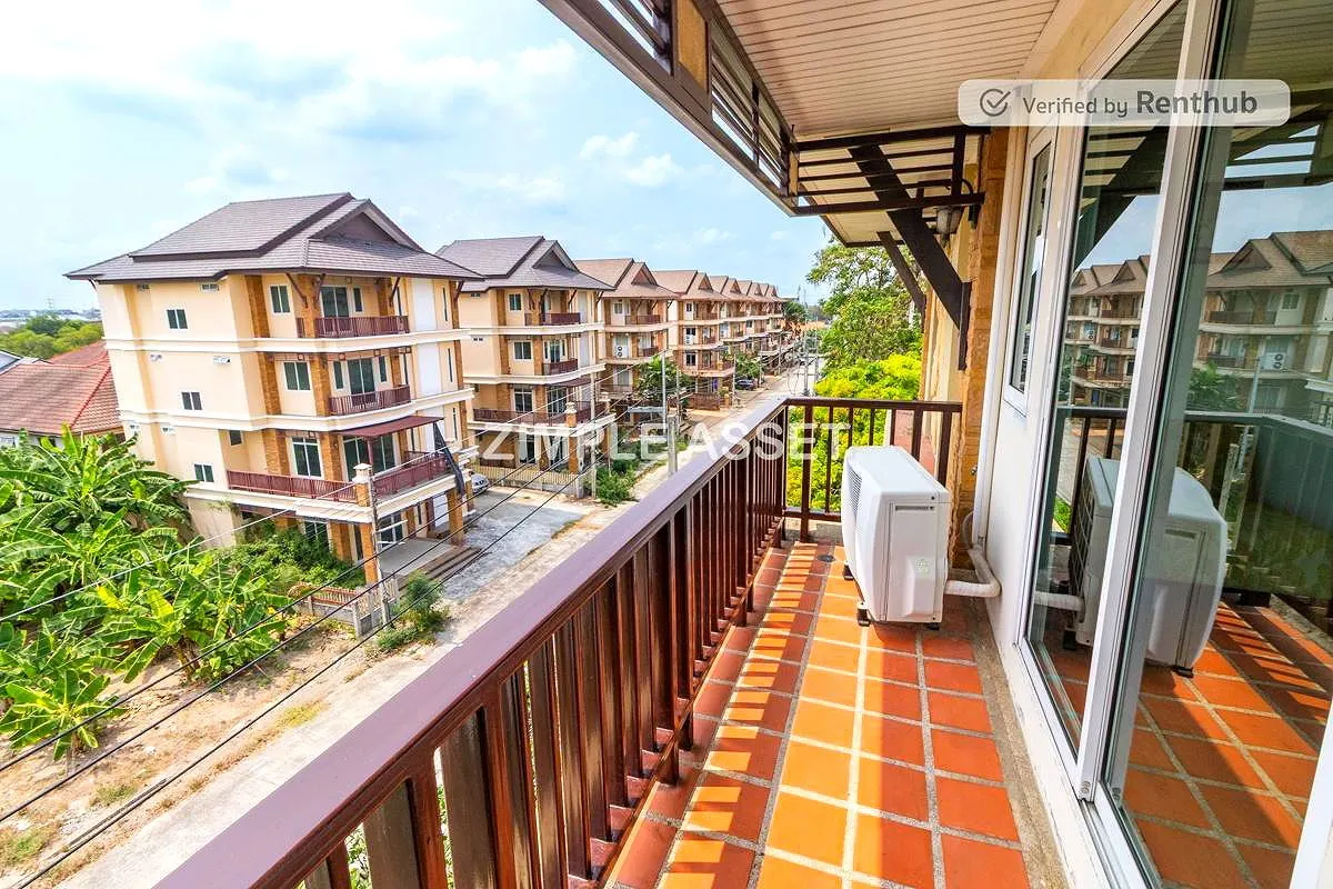 รูปภาพ อพาร์ทเมนท์สไตล์รีสอร์ทย่านร่มเกล้า ให้บริการรายวัน/รายเดือน ห้องตกแต่งพร้อมเฟอร์ฯ บรรยากาศเงียบสงบ  | อพาร์ทเม้นท์ หอพัก ที่พัก ห้องพัก - รูปที่ 5/57
