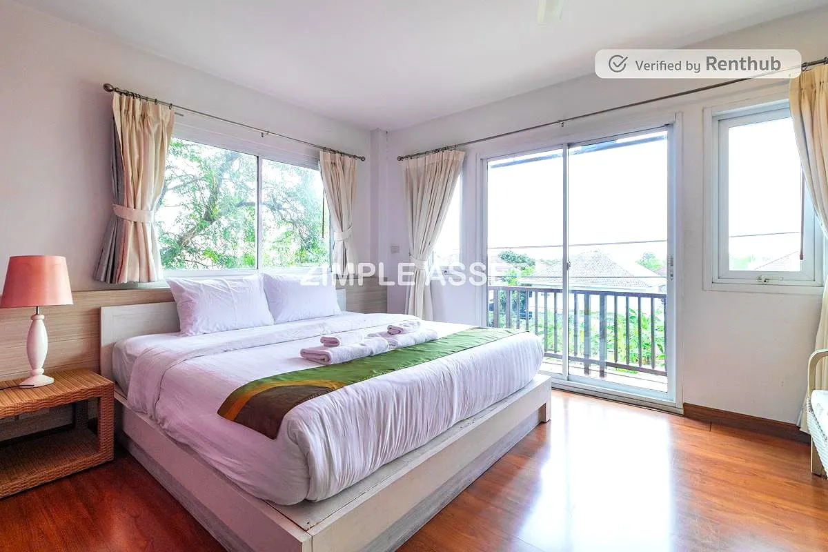 รูปภาพ อพาร์ทเมนท์สไตล์รีสอร์ทย่านร่มเกล้า ให้บริการรายวัน/รายเดือน ห้องตกแต่งพร้อมเฟอร์ฯ บรรยากาศเงียบสงบ  | อพาร์ทเม้นท์ หอพัก ที่พัก ห้องพัก - รูปที่ 8/57