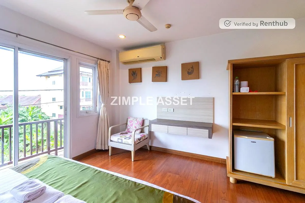 รูปภาพ อพาร์ทเมนท์สไตล์รีสอร์ทย่านร่มเกล้า ให้บริการรายวัน/รายเดือน ห้องตกแต่งพร้อมเฟอร์ฯ บรรยากาศเงียบสงบ  | อพาร์ทเม้นท์ หอพัก ที่พัก ห้องพัก - รูปที่ 10/57