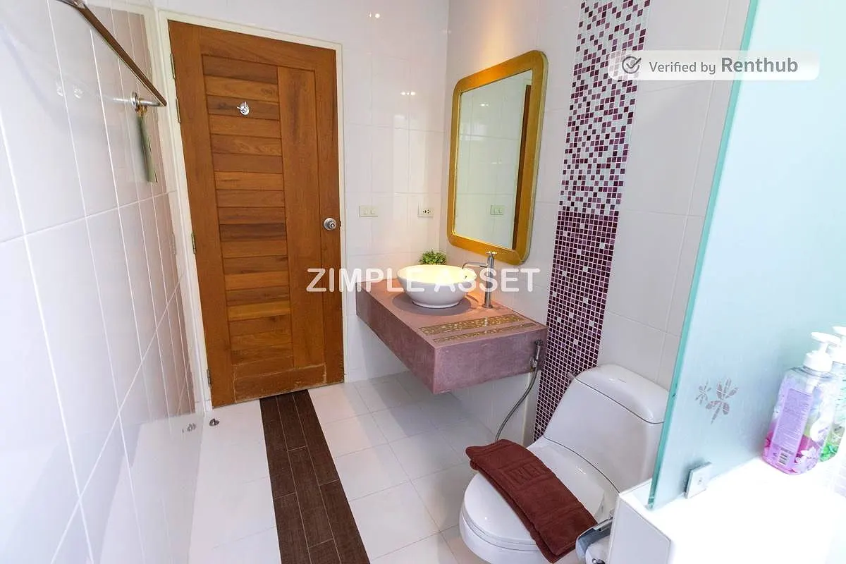 รูปภาพ อพาร์ทเมนท์สไตล์รีสอร์ทย่านร่มเกล้า ให้บริการรายวัน/รายเดือน ห้องตกแต่งพร้อมเฟอร์ฯ บรรยากาศเงียบสงบ  | อพาร์ทเม้นท์ หอพัก ที่พัก ห้องพัก - รูปที่ 13/57