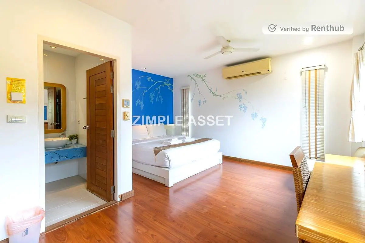 รูปภาพ อพาร์ทเมนท์สไตล์รีสอร์ทย่านร่มเกล้า ให้บริการรายวัน/รายเดือน ห้องตกแต่งพร้อมเฟอร์ฯ บรรยากาศเงียบสงบ  | อพาร์ทเม้นท์ หอพัก ที่พัก ห้องพัก - รูปที่ 16/57