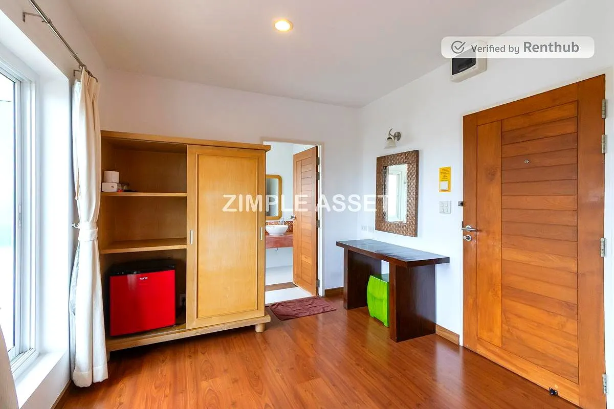 รูปภาพ อพาร์ทเมนท์สไตล์รีสอร์ทย่านร่มเกล้า ให้บริการรายวัน/รายเดือน ห้องตกแต่งพร้อมเฟอร์ฯ บรรยากาศเงียบสงบ  | อพาร์ทเม้นท์ หอพัก ที่พัก ห้องพัก - รูปที่ 26/57