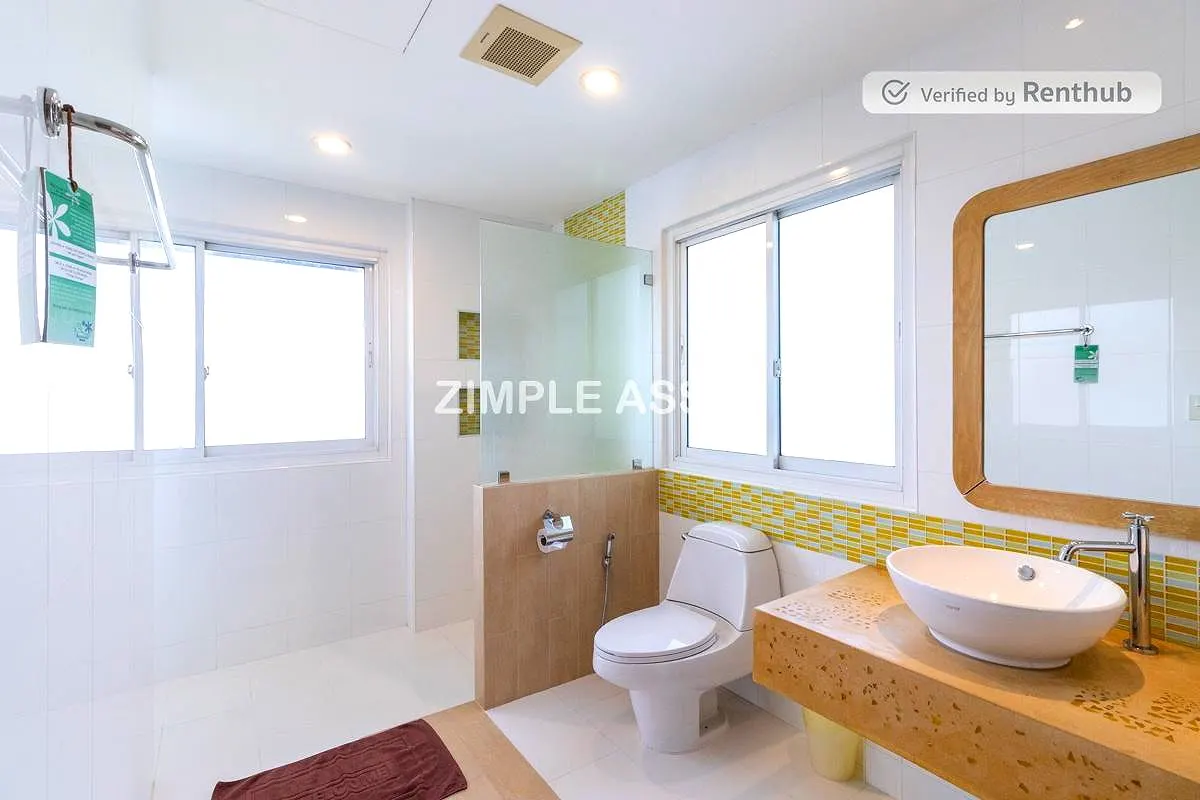 รูปภาพ อพาร์ทเมนท์สไตล์รีสอร์ทย่านร่มเกล้า ให้บริการรายวัน/รายเดือน ห้องตกแต่งพร้อมเฟอร์ฯ บรรยากาศเงียบสงบ  | อพาร์ทเม้นท์ หอพัก ที่พัก ห้องพัก - รูปที่ 34/57