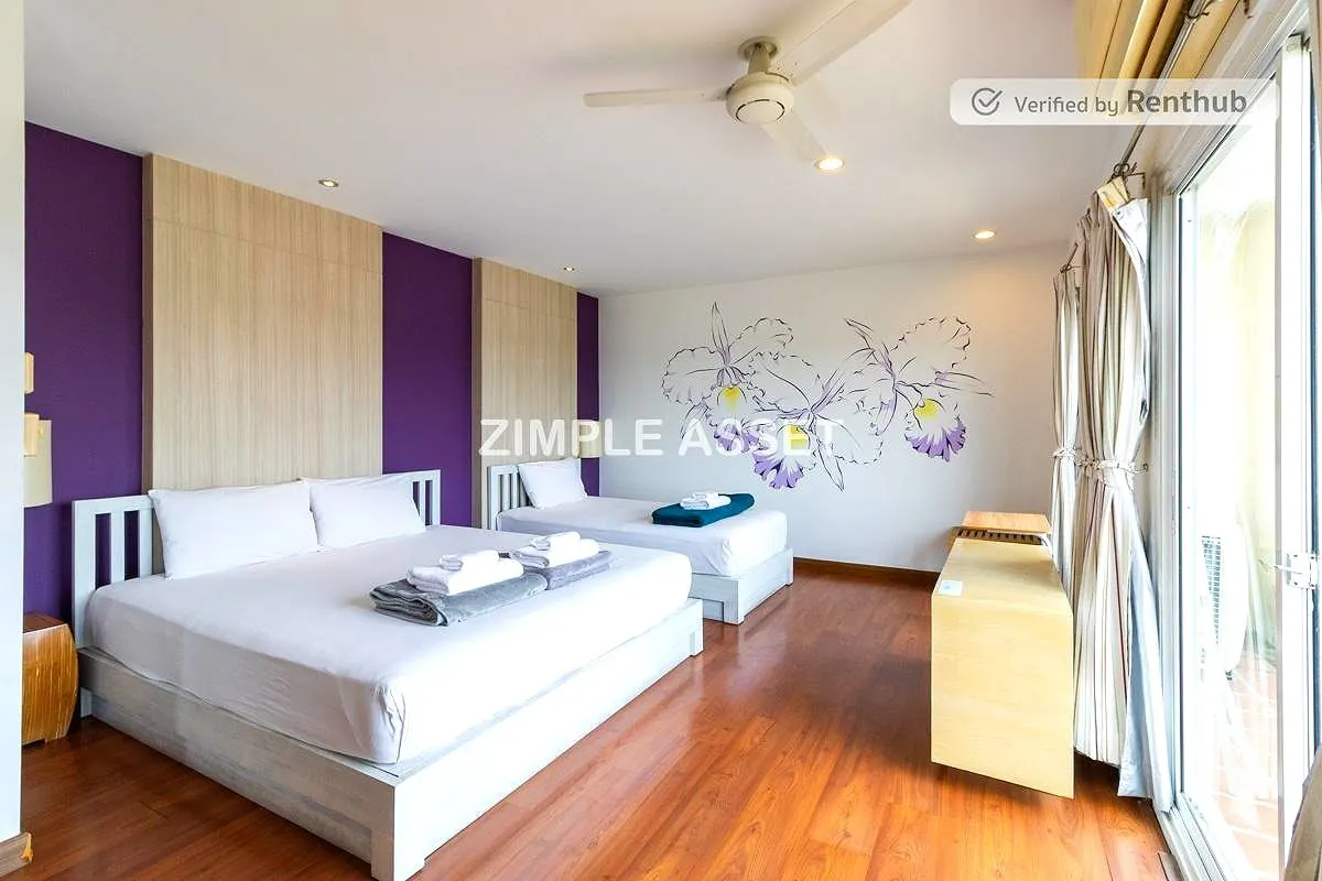 รูปภาพ อพาร์ทเมนท์สไตล์รีสอร์ทย่านร่มเกล้า ให้บริการรายวัน/รายเดือน ห้องตกแต่งพร้อมเฟอร์ฯ บรรยากาศเงียบสงบ  | อพาร์ทเม้นท์ หอพัก ที่พัก ห้องพัก - รูปที่ 42/57