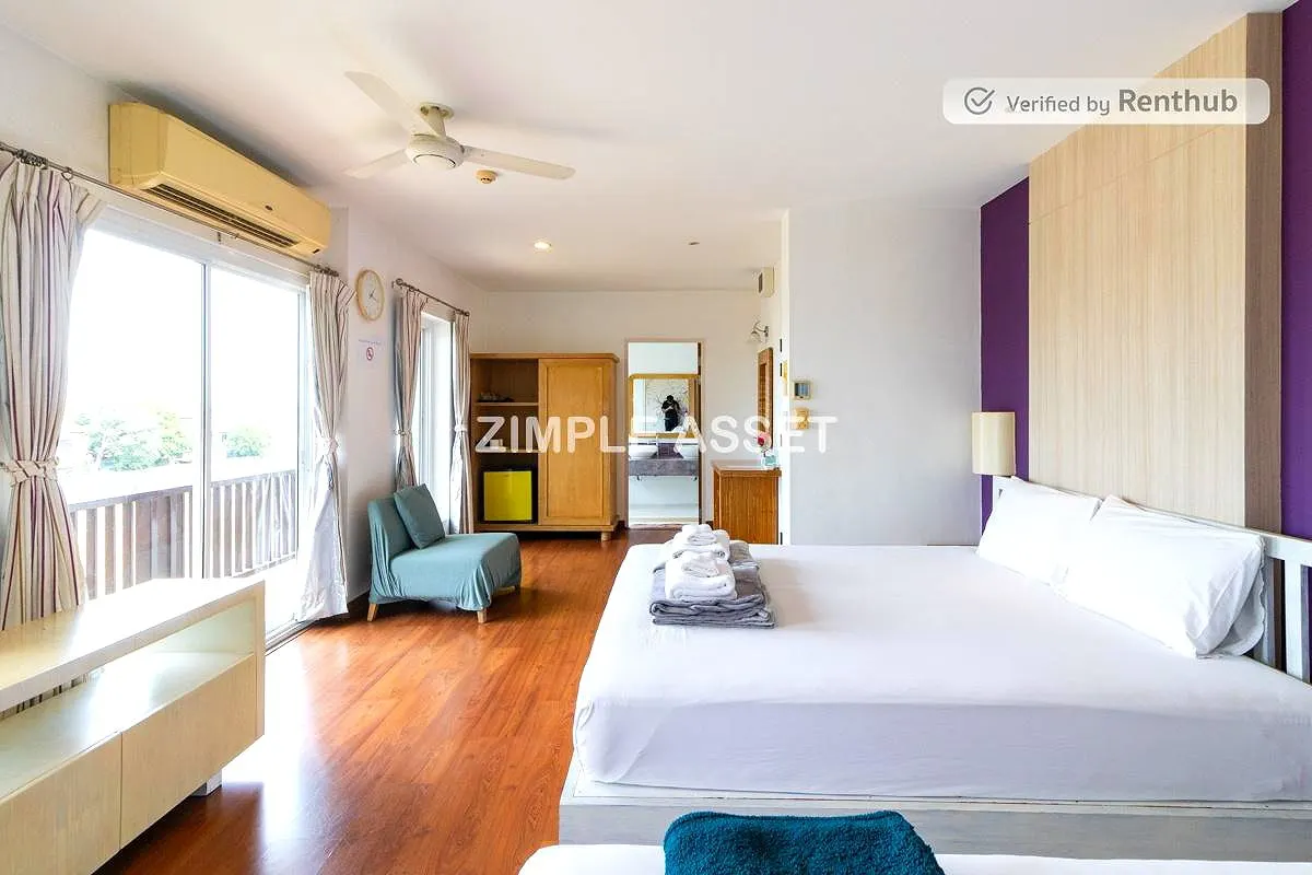รูปภาพ อพาร์ทเมนท์สไตล์รีสอร์ทย่านร่มเกล้า ให้บริการรายวัน/รายเดือน ห้องตกแต่งพร้อมเฟอร์ฯ บรรยากาศเงียบสงบ  | อพาร์ทเม้นท์ หอพัก ที่พัก ห้องพัก - รูปที่ 45/57